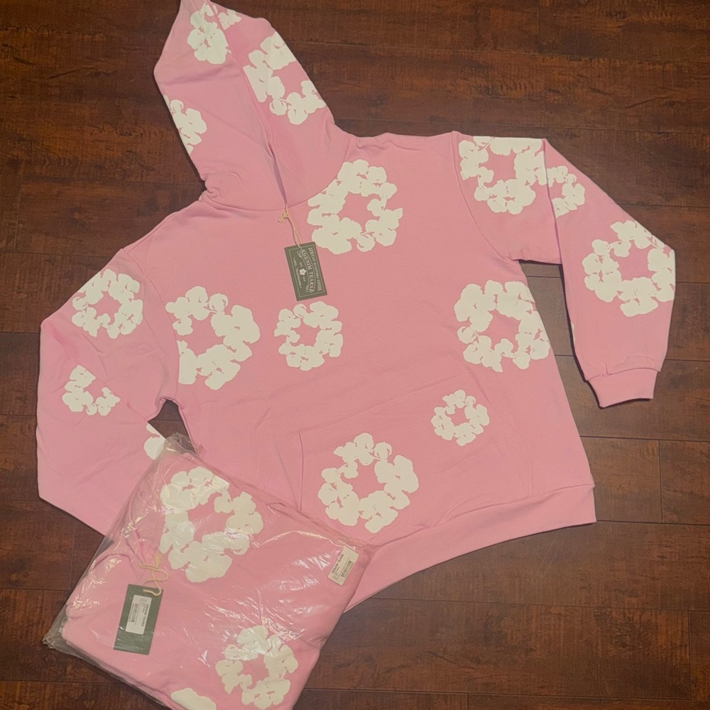 PINK DENIM TEARS HOODIE🌸